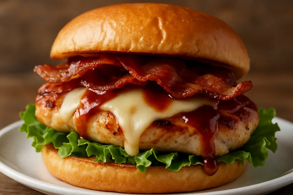 A Monterey Chicken Sandwich with all the fixings—the perfect quick meal solution.